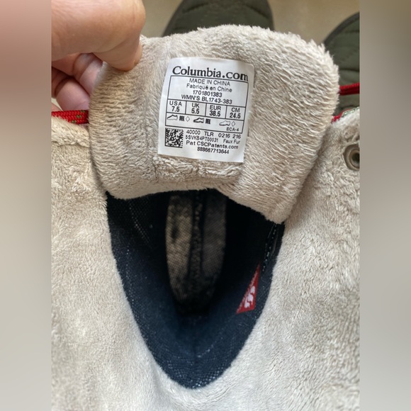 Columbia Loveland Mid Omni Heat Snow Boots Womens Size US 7.5 - Picture 7 of 8